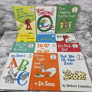 Lot of 12 Dr. Seuss Beginner Books Children's Hardcover Books EUC READ DESCRIPTI